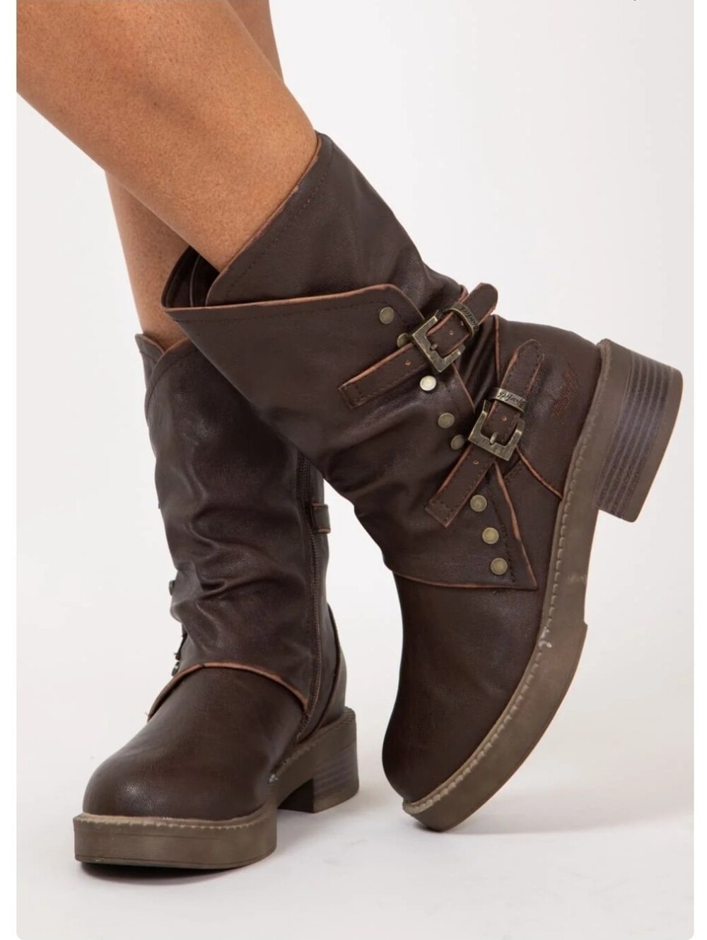 BLOWFISH MALIBU VENICE LADIES BIKER BOOTS NEW WINTER WOMENS VEGAN WOMENS Size 1